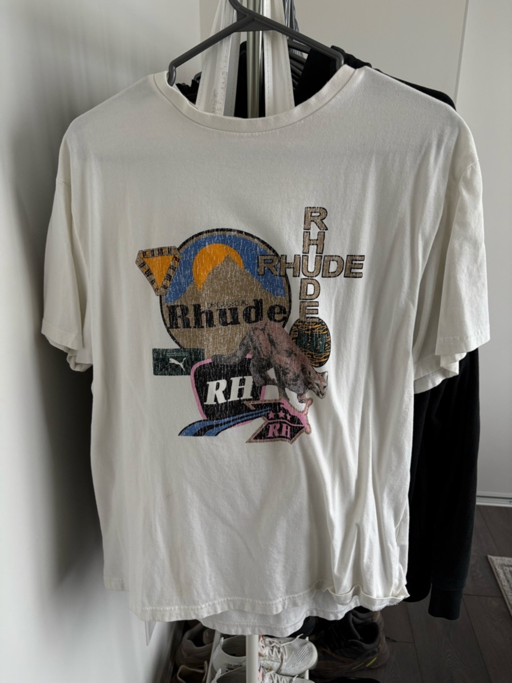Rhude/Puma White Tee